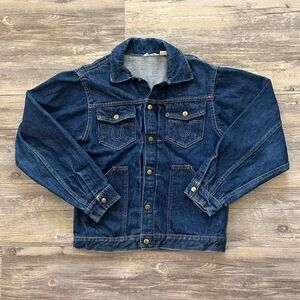 Vintage 50s Big Smith Type 2 Denim Jacket Size 40